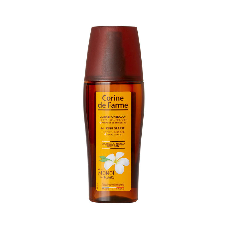 Ultra tanning oil with activator