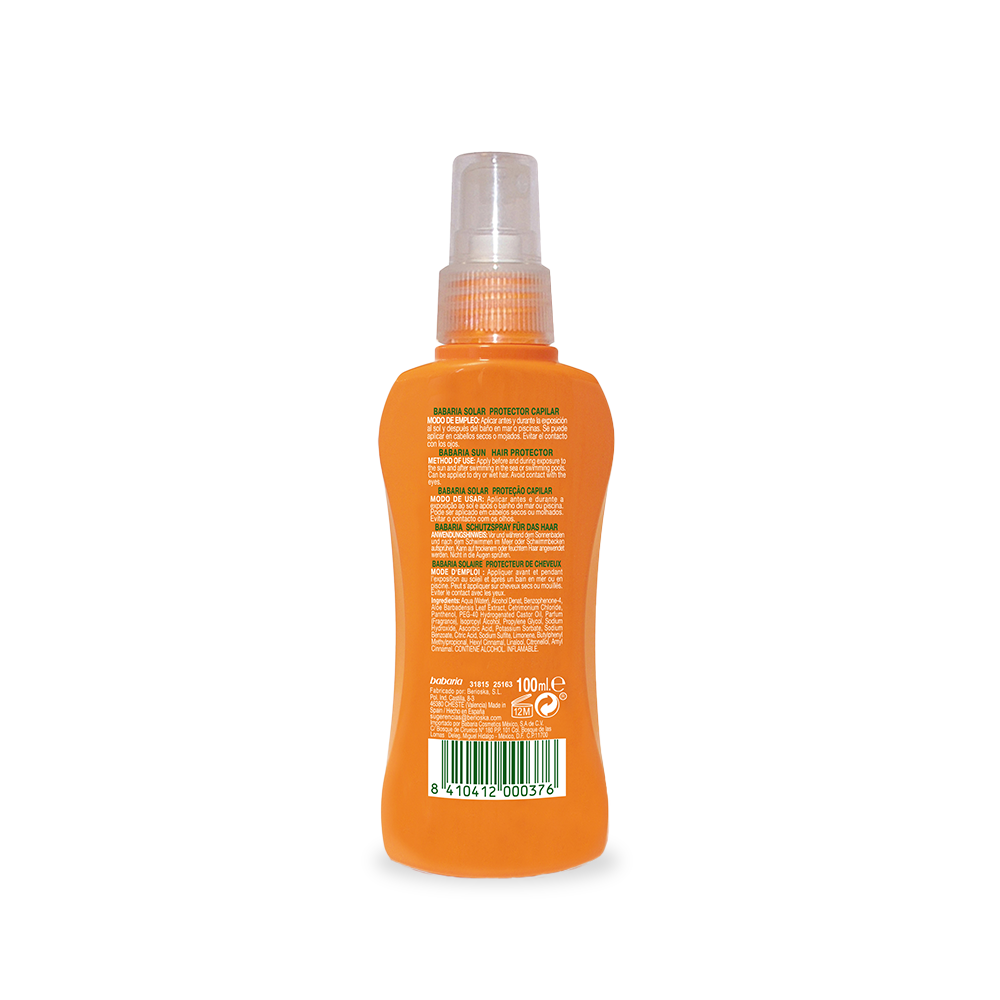 BABARIA protector capilar aloe spray 100ml