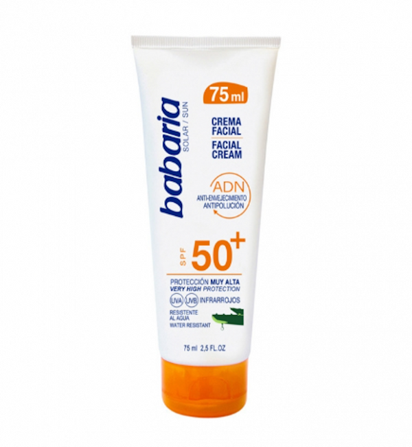 Crema facial FP50+ BABARIA Antienvejecimiento