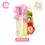 Vaper sin nicotina desechable LT fresa kiwi