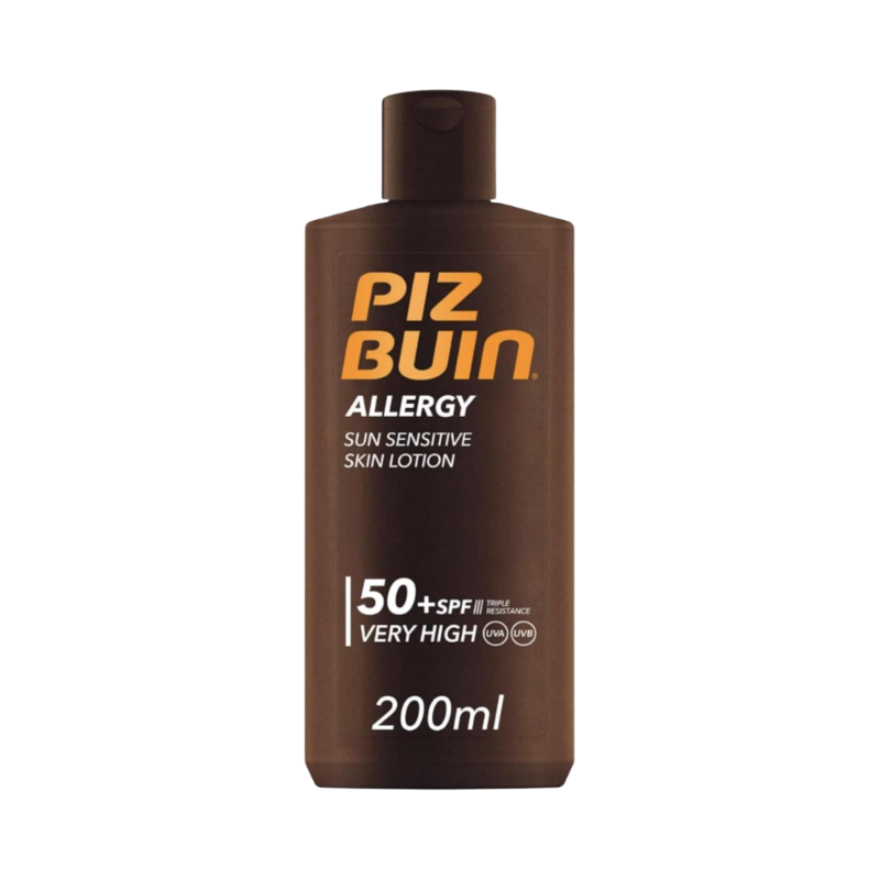 Loción corporal protectora piel sensible PIZ BUIN SPF 50 - 200 ml