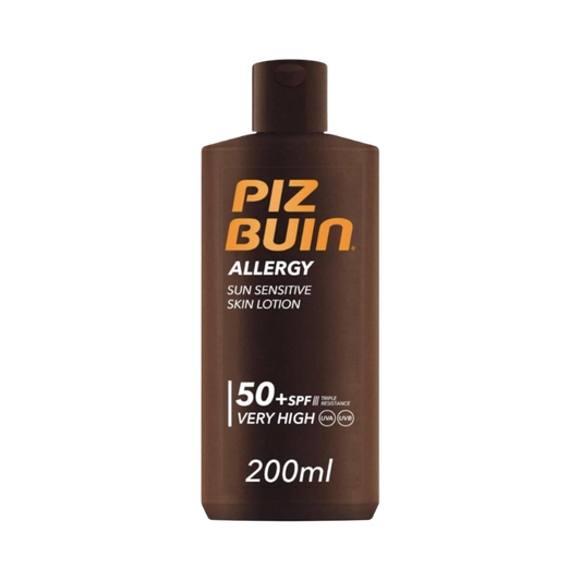 Loción corporal protectora piel sensible PIZ BUIN SPF 50 - 200 ml