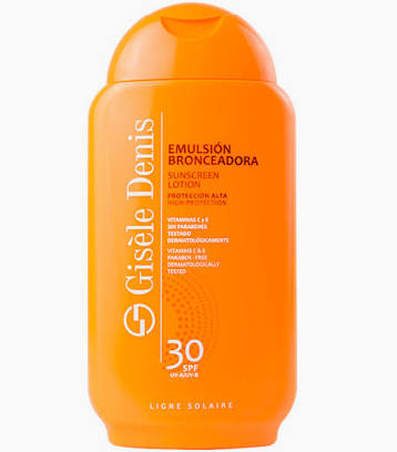 Loción corporal protectora  GISELE DENIS SPF 30 - 200 ml