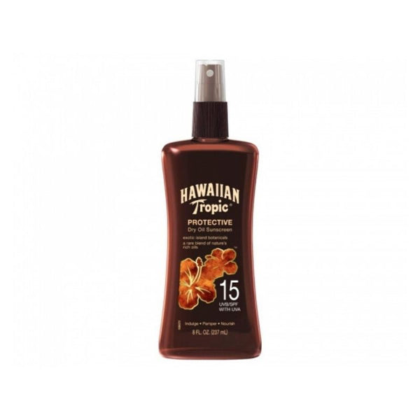 Aceite bronceador Protective Dry Spray Oil HAWAIIAN TROPIC SPF 15 - 200 ml