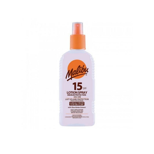 Protective Body Lotion Spray MALIBU SPF 15 - 200 ml